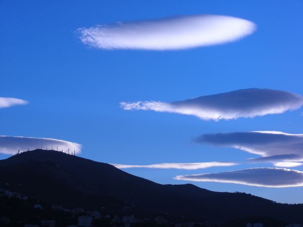 Clouds view polarized